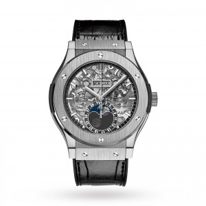 hublot classic fusion Hommes squelette 45 mm montre