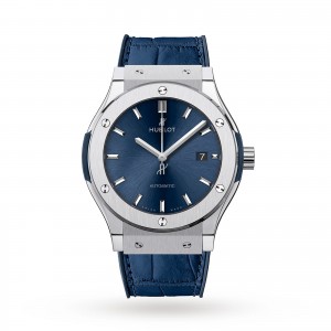 hublot classic fusion Hommes bleu 42mm montre
