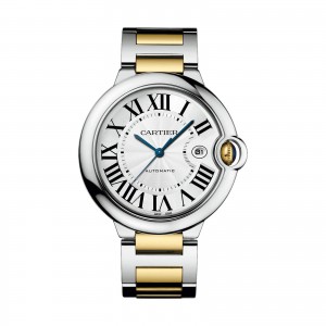 montre cartier ballon bleu unisexe argent 42mm
