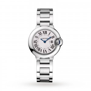 montre cartier ballon bleu dames argent 28mm