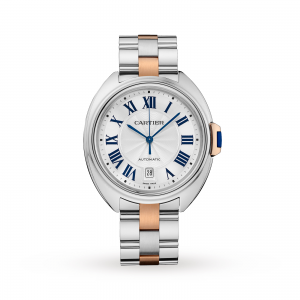 cartier clé de cartier montre femme 35 mm argent