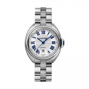 cartier clé de cartier montre femme 31mm argent