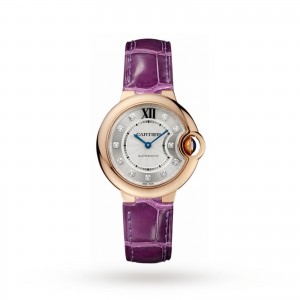 montre cartier ballon bleu dames argent 33mm