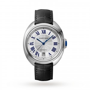 cartier clé de cartier montre unisexe argent 40 mm