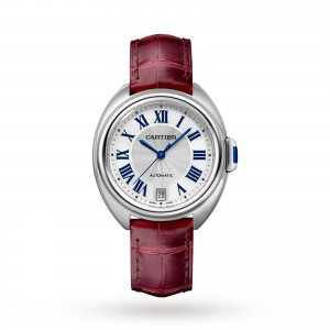 cartier clé de cartier montre unisexe argent 35 mm