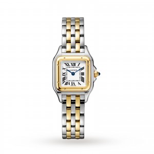 montre panthère de cartier femme 22mm blanc