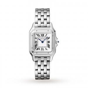 montre panthère de cartier femme blanc 27mm