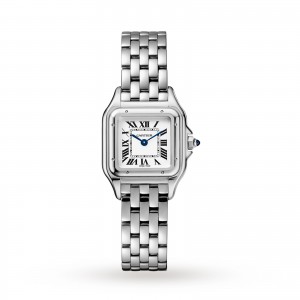 montre panthère de cartier femme 22mm blanc