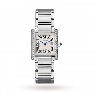 montre cartier tank française dames argent 25mm