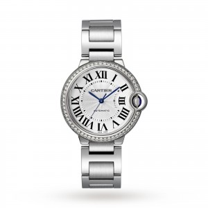 montre cartier ballon bleu femme argent 36mm