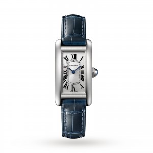 montre cartier tank américaine dames argent 19mm