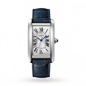 montre cartier tank américaine homme argent 22mm
