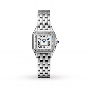 montre panthère de cartier femme blanc 30mm