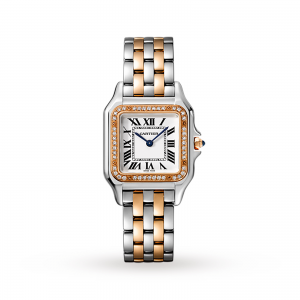 montre panthère de cartier femme argent 27mm