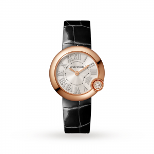 montre cartier ballon blanc dames argent 30 mm