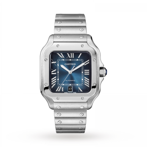 cartier santos Hommes bleu 47.5mm montre