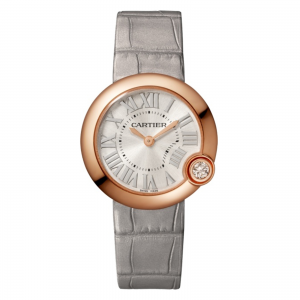 montre cartier ballon blanc dames argent 30 mm