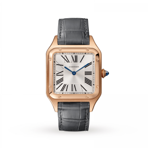 montre cartier santos dumont argent 31mm pour femme