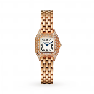 montre panthère de cartier femme 21mm blanc