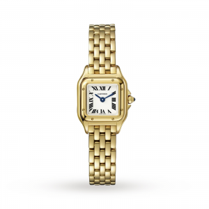 montre panthère de cartier femme 21mm blanc