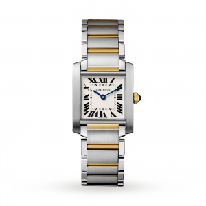 montre cartier tank française dames argent 25mm
