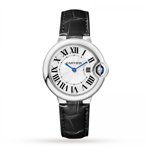 montre cartier ballon bleu dames argent 33mm