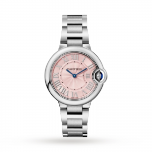 montre cartier ballon bleu femme rose 33mm