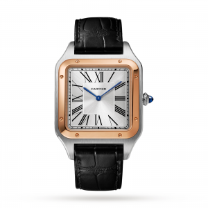 montre cartier dumont pour homme en argent 34 mm