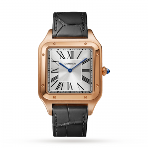 montre cartier dumont pour homme en argent 34 mm