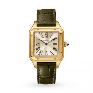 montre cartier santos-dumont champagne 31mm pour homme