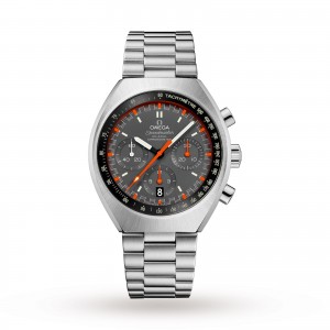 montre Omega Speedmaster pour homme noire de 42,4 mm