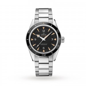 montre Omega Seamaster pour homme noire de 41 mm