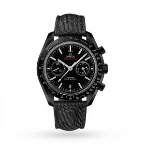 montre Omega Speedmaster pour homme noire de 44,25 mm