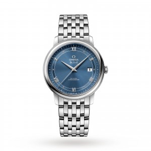 montre homme oméga de ville bleu 39,5 mm