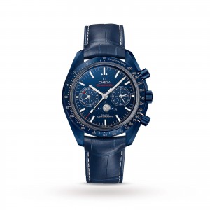 omega speedmaster montre homme bleu 44,25 mm