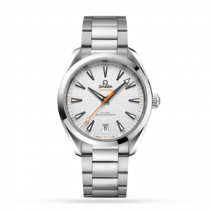montre Omega Seamaster pour homme en argent de 41 mm