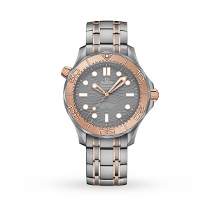 montre Omega Seamaster pour homme grise 42 mm