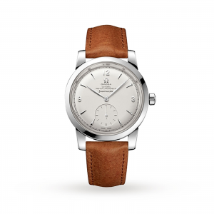 montre Omega Seamaster pour homme en argent de 38 mm