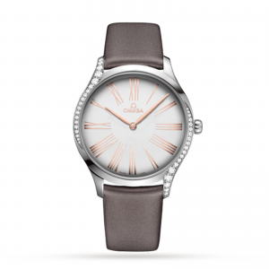 montre oméga tresor pour homme en argent 39 mm