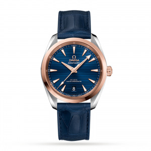 omega seamaster montre homme bleu 38mm