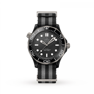 montre Omega Seamaster pour homme noire de 43 mm