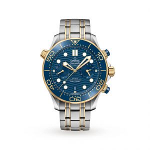 omega seamaster montre homme bleu 44mm