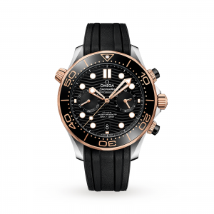 montre Omega Seamaster pour homme noire de 44 mm