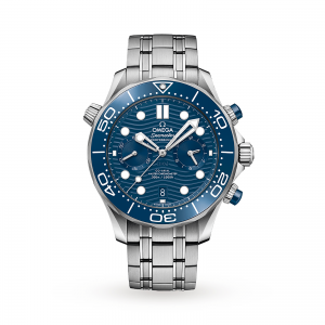 omega seamaster montre homme bleu 44mm
