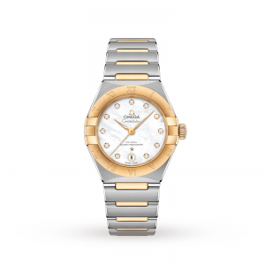 montre Omega Constellation pour femme en nacre de 29 mm