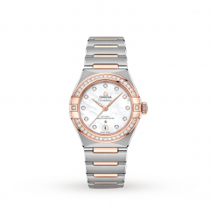 montre Omega Constellation pour femme en nacre de 29 mm