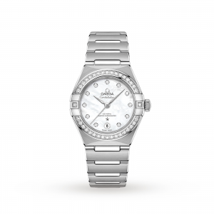 montre Omega Constellation pour femme en nacre de 29 mm
