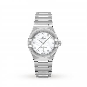 montre Omega Constellation pour femme en nacre de 29 mm