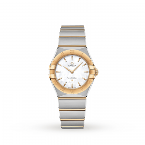montre Omega Constellation pour femme en nacre de 28 mm