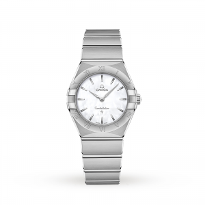 montre Omega Constellation pour femme en nacre de 28 mm